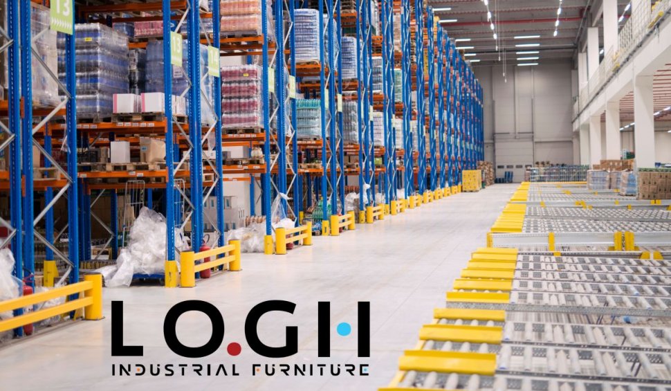 Logh Industrial Furniture vine cu o ofertă specială: Stoc variat de rafturi second hand, disponibil acum pentru doritori