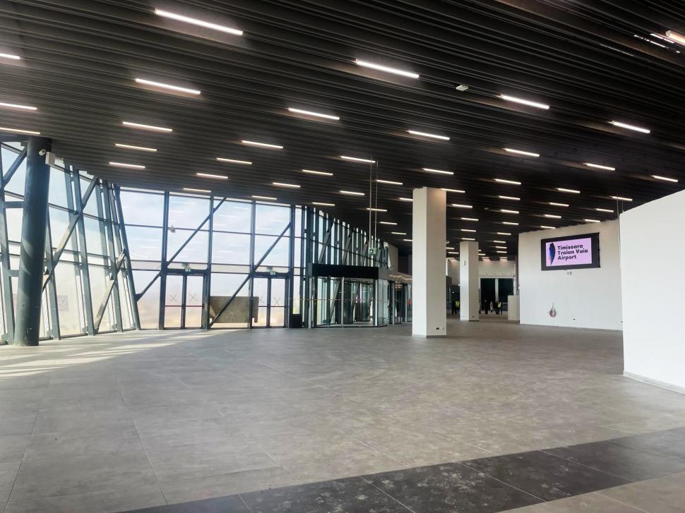 Orașul din România unde se deschide un terminal nou de aeroport, ultramodern, luna aceasta. Când va fi inaugurat "Terminalul Schengen" 891735