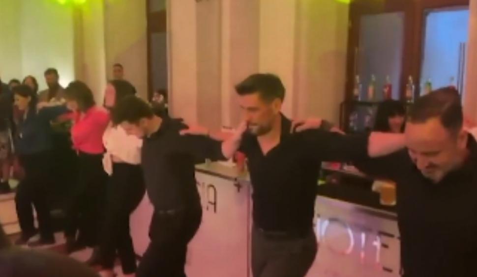 Imagini cu o petrecere grecească în Spitalul Colțea din București, la un pas de pacienții aflaţi în saloane 892168