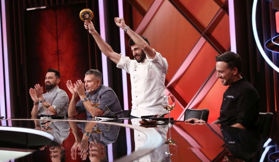 Chef Richard Abou Zaki a câștigat prima amuletă la Chefi la cuțite