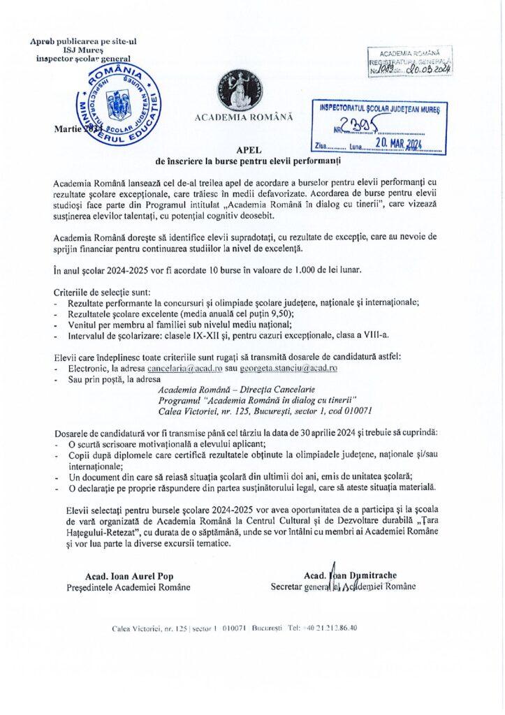 Elevii care pot primi lunar o bursă de 1.000 de lei. Criterii de selecție și documente necesare la dosar 893276