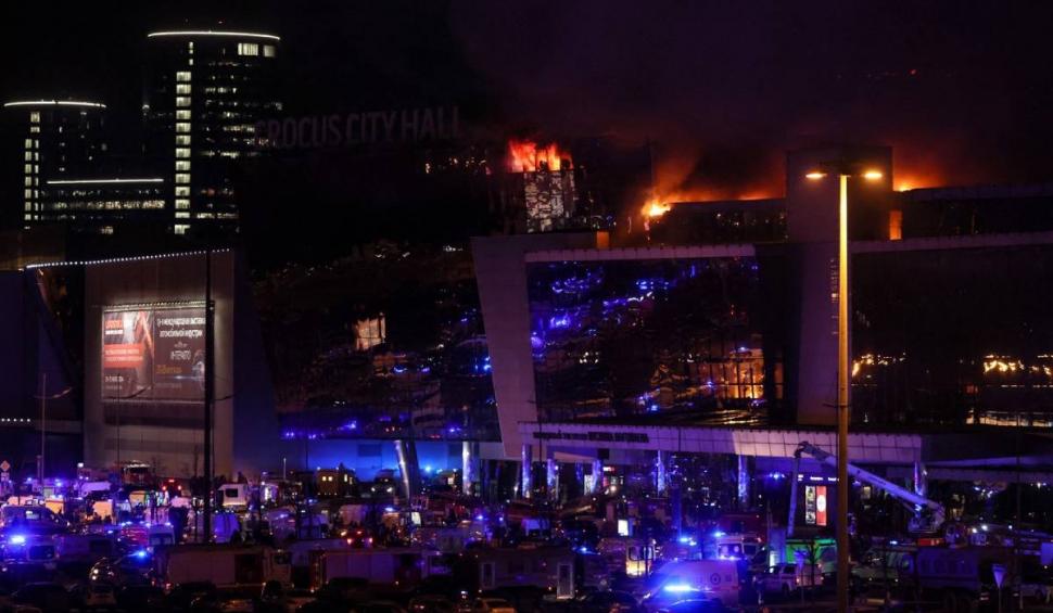 Filmul tragediei sângeroase de la Moscova unde zeci de persoane au murit și sute au fost rănite 893386