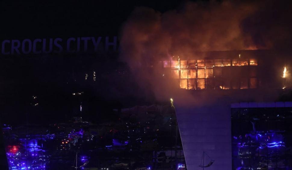 Filmul tragediei sângeroase de la Moscova unde zeci de persoane au murit și sute au fost rănite 893387