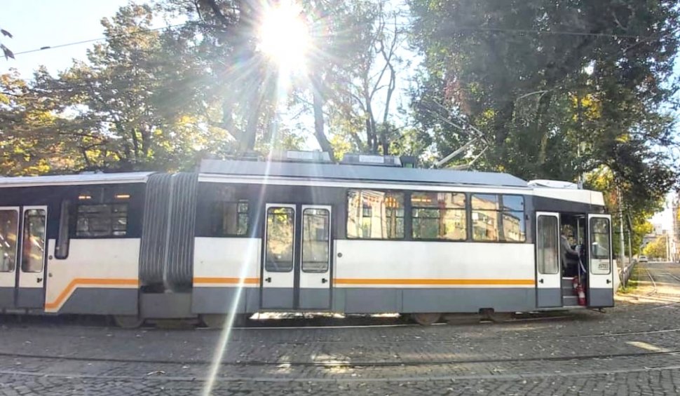 Liniile de tramvai din București care se suspendă în weekend. Anunțul STB