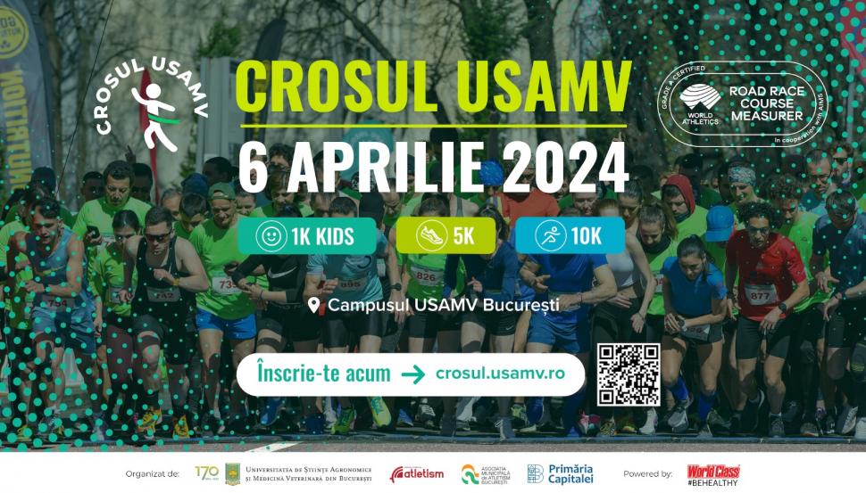 Sport, natură, aventură! Peste 800 de participanți așteptați la linia de start a Crosului USAMV 893297