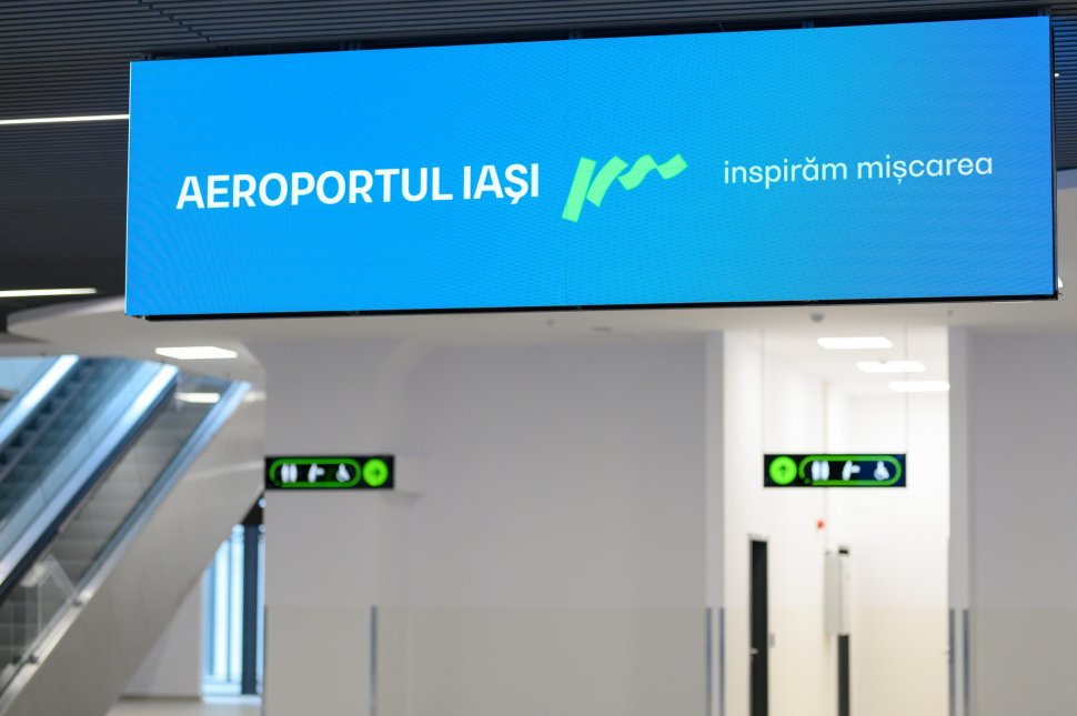 Aeroportul Iaşi va inaugura noul terminal vinerea viitoare. Investiția se apropie de 100 de milioane de euro