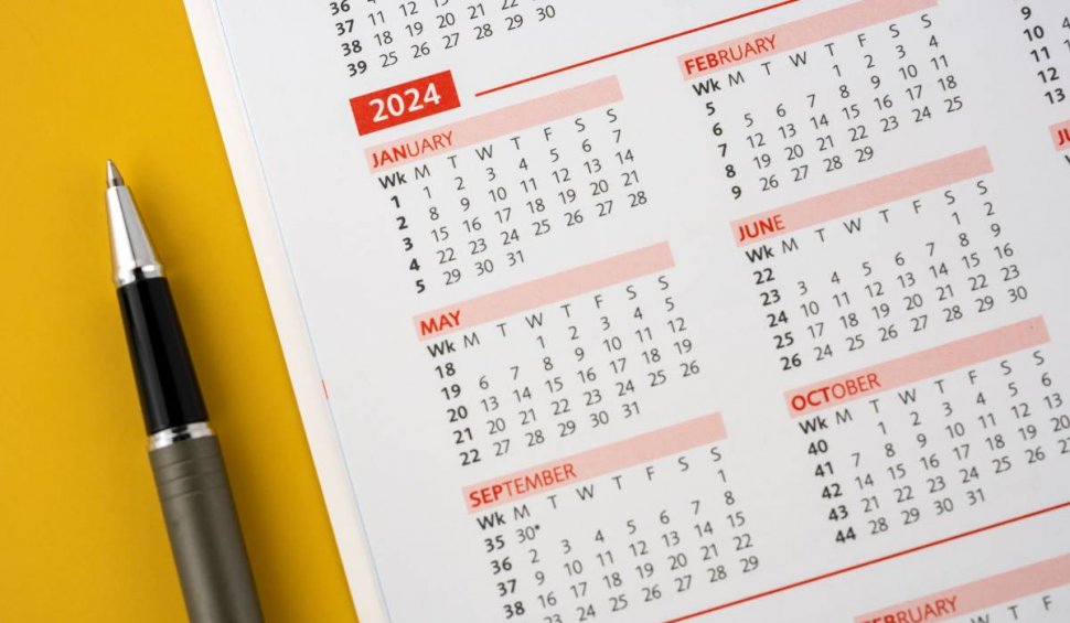 Calendarul sărbătorilor legale 2024: Cate zile libere mai au angajatii din Romania pana la sfarsitul anului