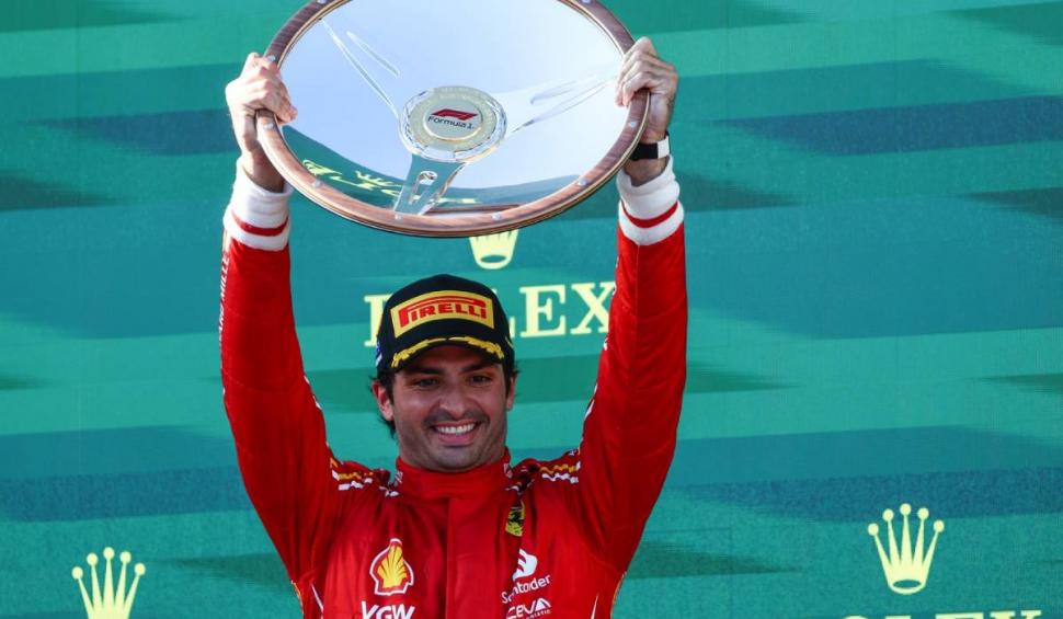 Carlos Sainz a câștigat Marele Premiu al Australiei la Formula 1! Abandon pentru Max Verstappen 893540