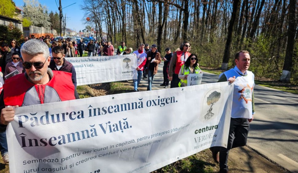 Locuitorii din Corbeanca, protest fără precedent în Ilfov, pentru Aer Curat, Sănătate și Viitor
