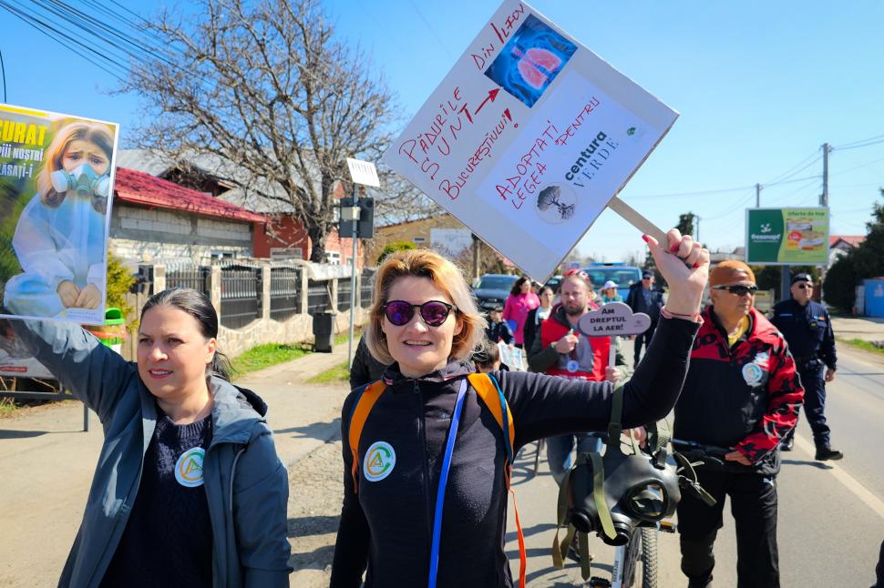 Locuitorii din Corbeanca, protest fără precedent în Ilfov, pentru Aer Curat, Sănătate și Viitor 893622