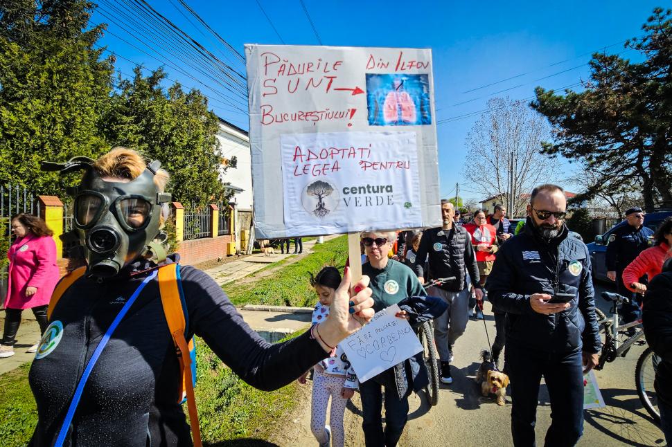 Locuitorii din Corbeanca, protest fără precedent în Ilfov, pentru Aer Curat, Sănătate și Viitor 893623