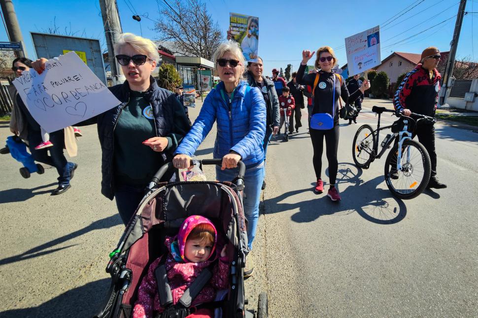 Locuitorii din Corbeanca, protest fără precedent în Ilfov, pentru Aer Curat, Sănătate și Viitor 893624