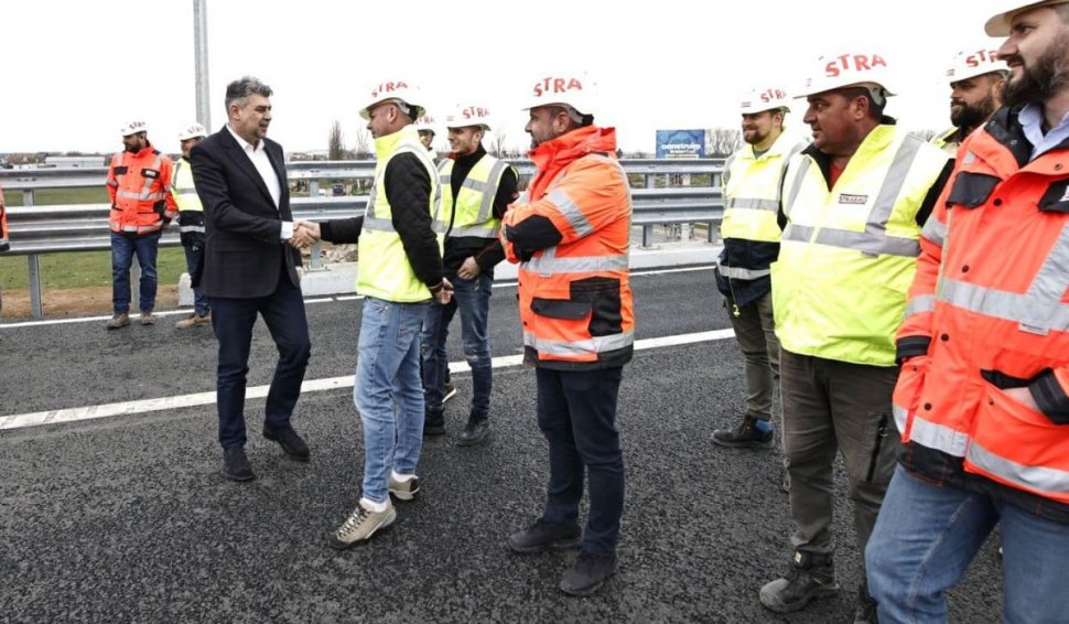 Guvernarea PSD face din șantierele de autostrăzi pilonul central al creșterii economice