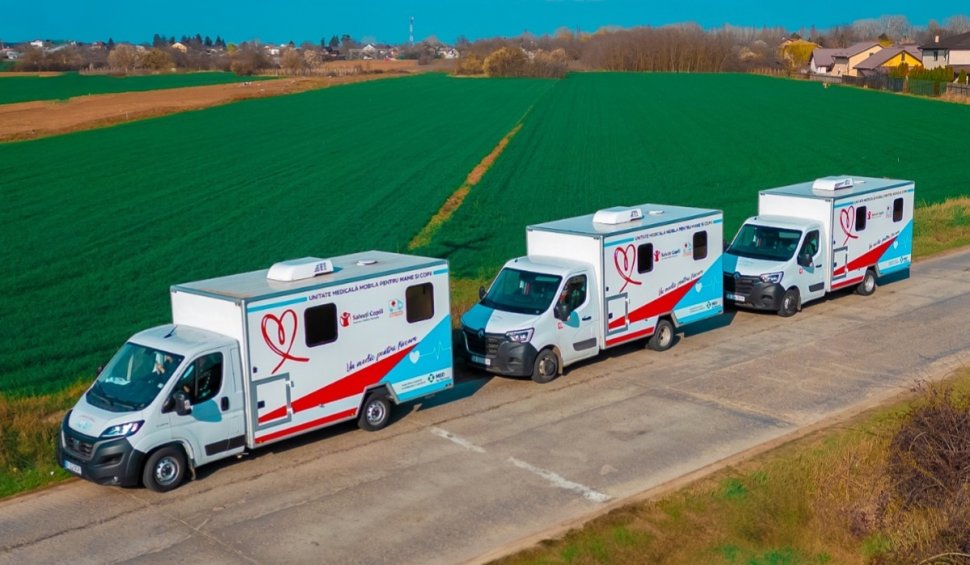 Unități medicale mobile, dotate cu echipamente și specialiști, vor ajunge în comunitățile rurale din România
