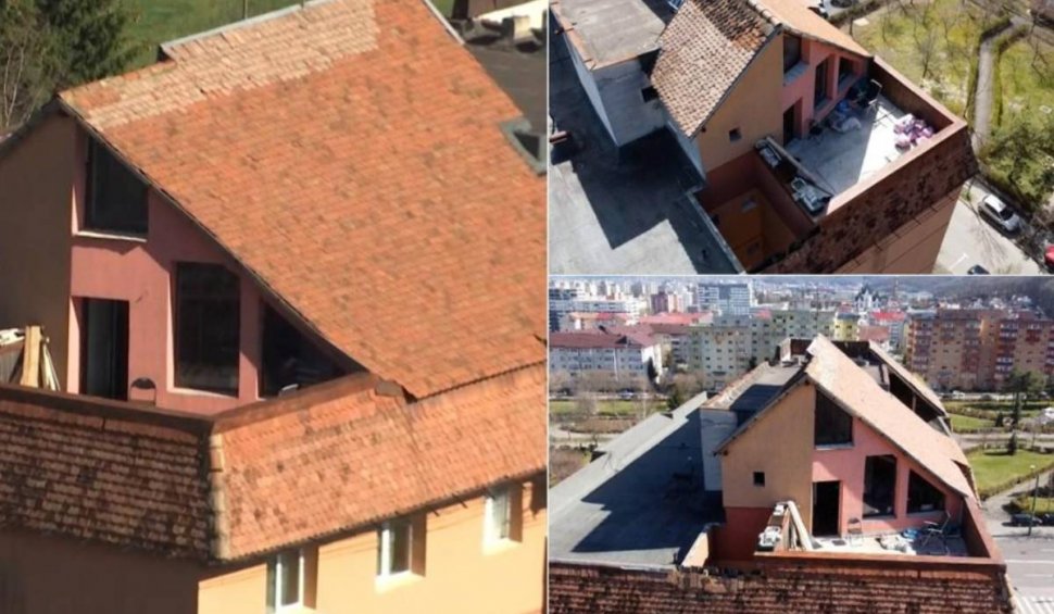 Motivul pentru care un român din Brașov și-a construit legal o casă pe bloc: "Priveliștea e foarte frumoasă”