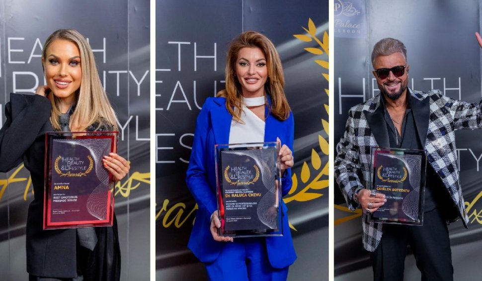 Dr. Raluca Chivu premiată pentru Viziune și Profesionalism, la gala HBL Awards