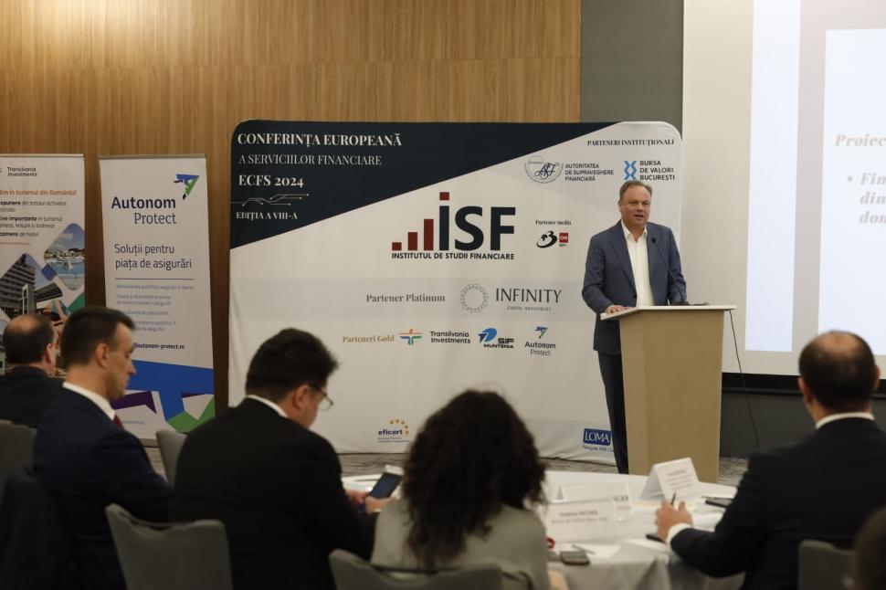 Conferința Europeană a Serviciilor Financiare ECFS 2024 Digitalizare & Sustenabilitate în sectorul financiar – Reglementări şi practici recomandate, Ediţia a VIII-a 894531