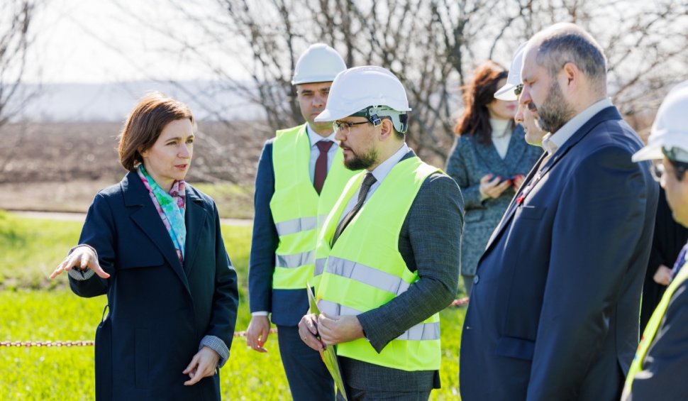 Începe construcția liniei care unește sistemul energetic al Moldovei cu al României. Maia Sandu a anunțat când va fi gata