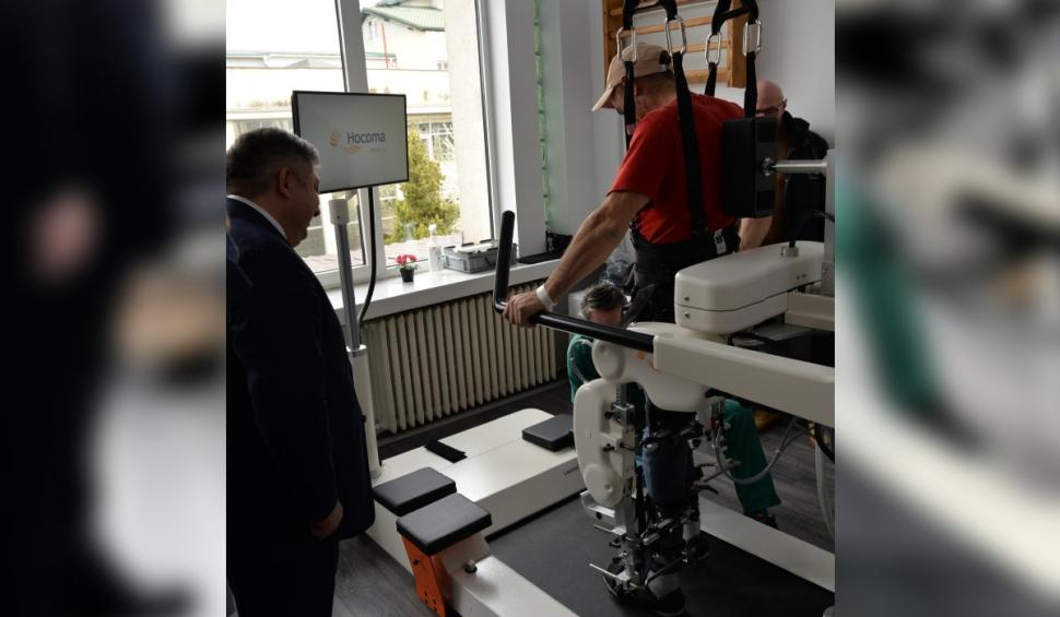 Spitalul din România care a fost dotat cu aparatură robotizată pentru recuperarea pacienţilor 894615