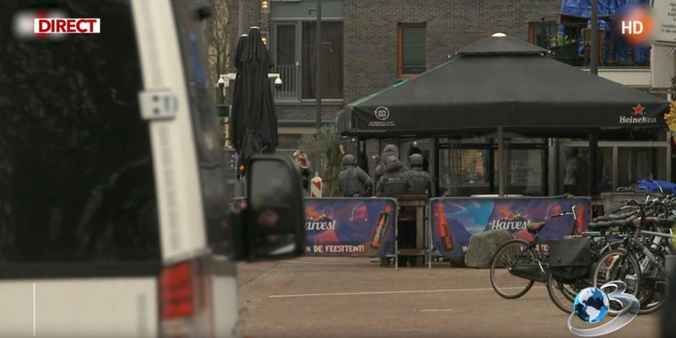 Luare de ostatici într-un club din Olanda. Sute de polițiști şi roboți controlați de la distanță pentru dezactivarea explozibililor, mobilizați la faţa locului 894719
