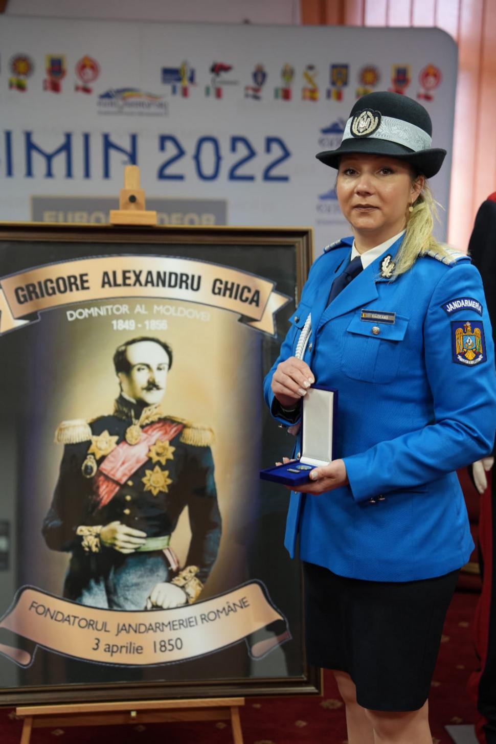 Ea este Andrada, prima femeie care a primit distincţia ”Jandarmul de onoare al Anului”: “Nu am mai fost așa emoționată de când am devenit mamă” 895623