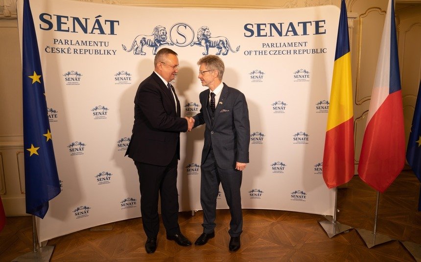 Nicolae Ciucă: "Cehia și România, două țări aliate și partenere, în UE și în NATO"