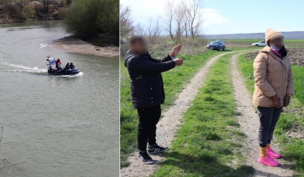 Doi tineri din Cuba au fost prinşi pe o barcă, pe râul Prut, în timp ce încercau să ajungă în Spania