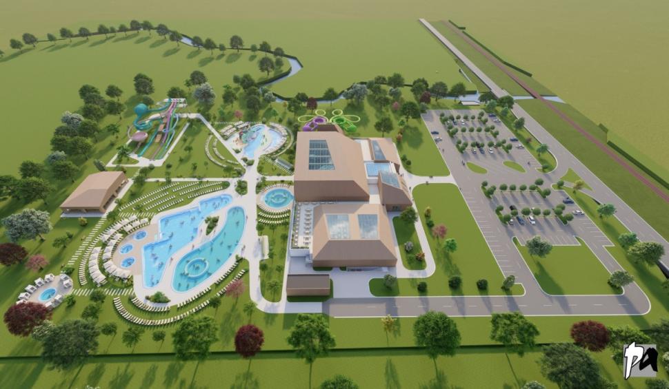 Oraşul din România în care se va costrui cel mai mare aquapark din ţară. Va deveni destinaţie turistică: "Este un proiect ambiţios" 895816