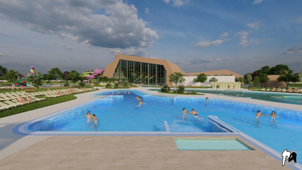 Oraşul din România în care se va costrui cel mai mare aquapark din ţară. Va deveni destinaţie turistică: "Este un proiect ambiţios" 895822