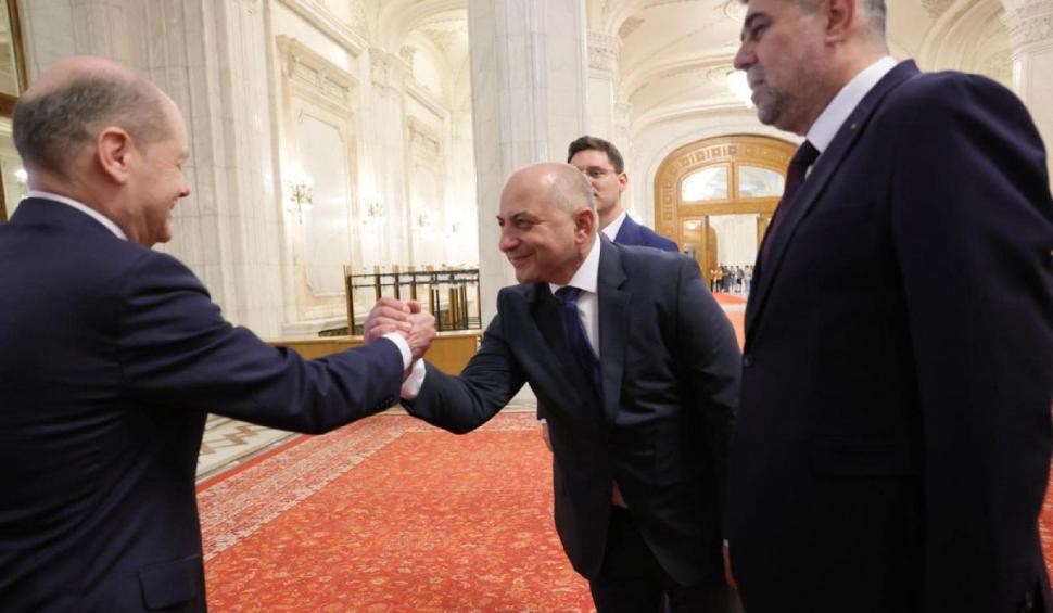 Cătălin Cîrstoiu, întâlnire cu cancelarul Germaniei, Olaf Scholz, la întâlnirea Liderilor Socialiști Europeni 896065