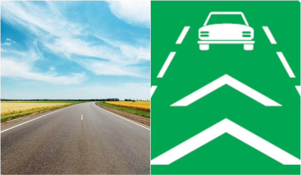 Un nou indicator rutier ar putea fi montat pe drumurile din România. Semnificaţia indicatorului "Păstrează Distanţa"