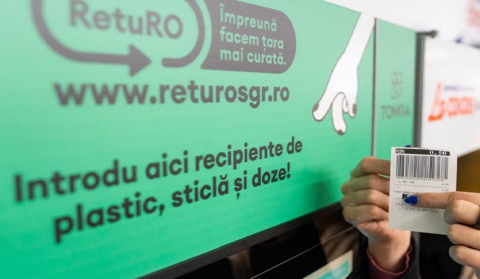 Comunicat de presă: Peste 50% dintre consumatorii români au adoptat în prezent Sistemul de Garanție-Returnare