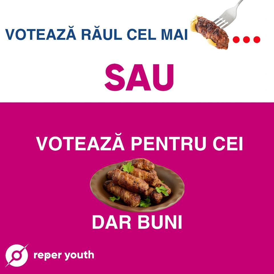 Mesaje politice controversate, transmise de organizația de tineret a REPER pentru mobilizarea la vot: "Nu înșeli dacă acorzi atenție tuturor” 897222