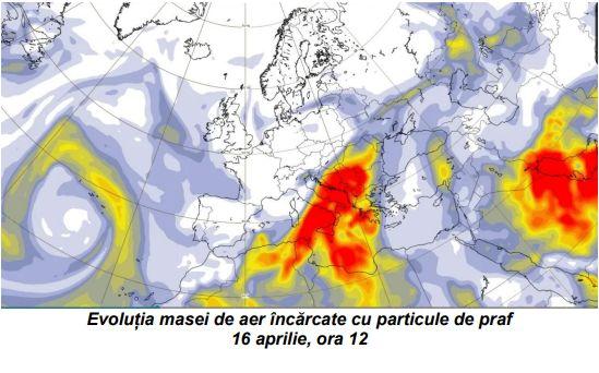 O masă de aer cu praf saharian ajunge deasupra României. Recomandările medicilor pentru această perioadă 897721