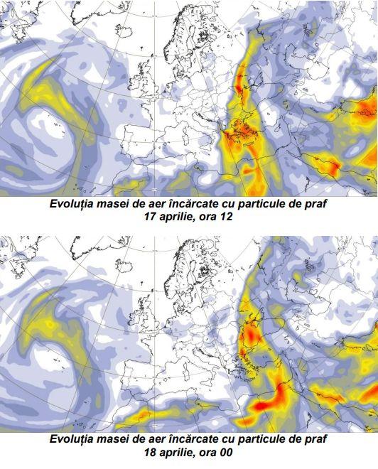 O masă de aer cu praf saharian ajunge deasupra României. Recomandările medicilor pentru această perioadă 897723