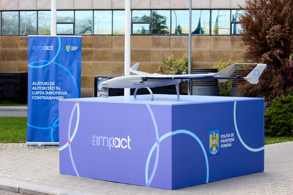 Philip Morris International donează Poliției de Frontieră două drone în valoare de aproape 700.000 de dolari 897937