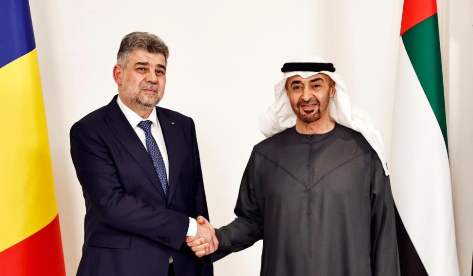 Premierul Marcel Ciolacu, mesaj la întâlnirea cu Șeicul Mohammed bin Zayed Al Nahyan: "Pe timp de pace putem construi" 898173