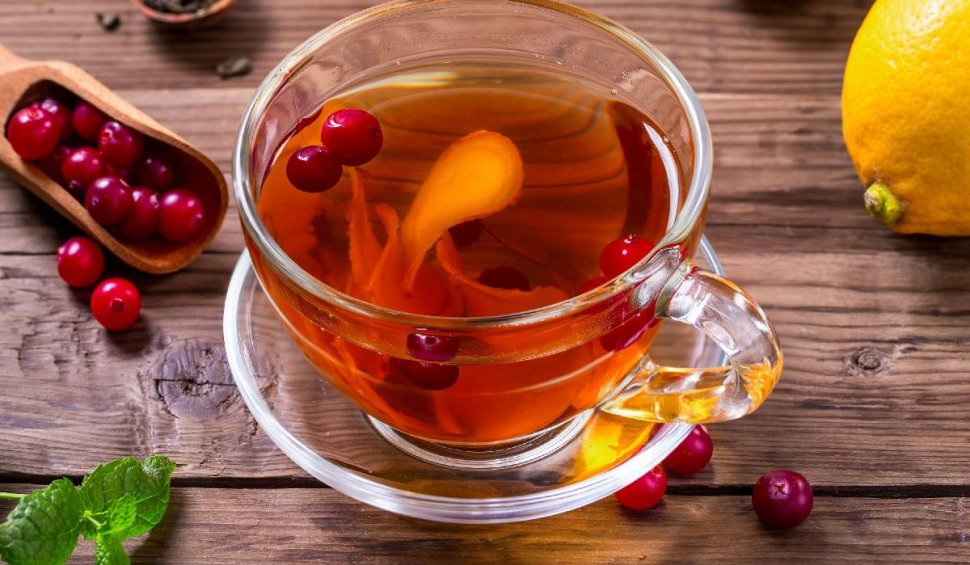 Ceaiul de merișoare, aur pentru sănătate. Are efecte nebănuite asupra organismului