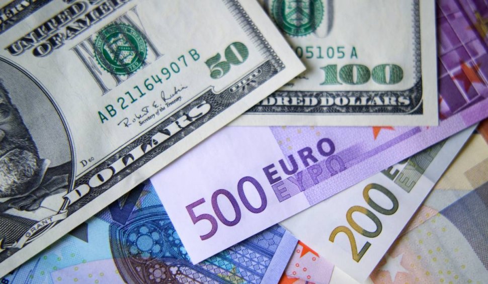 Curs valutar BNR, 22 aprilie 2024 | Euro și dolarul american scad, leul românesc crește