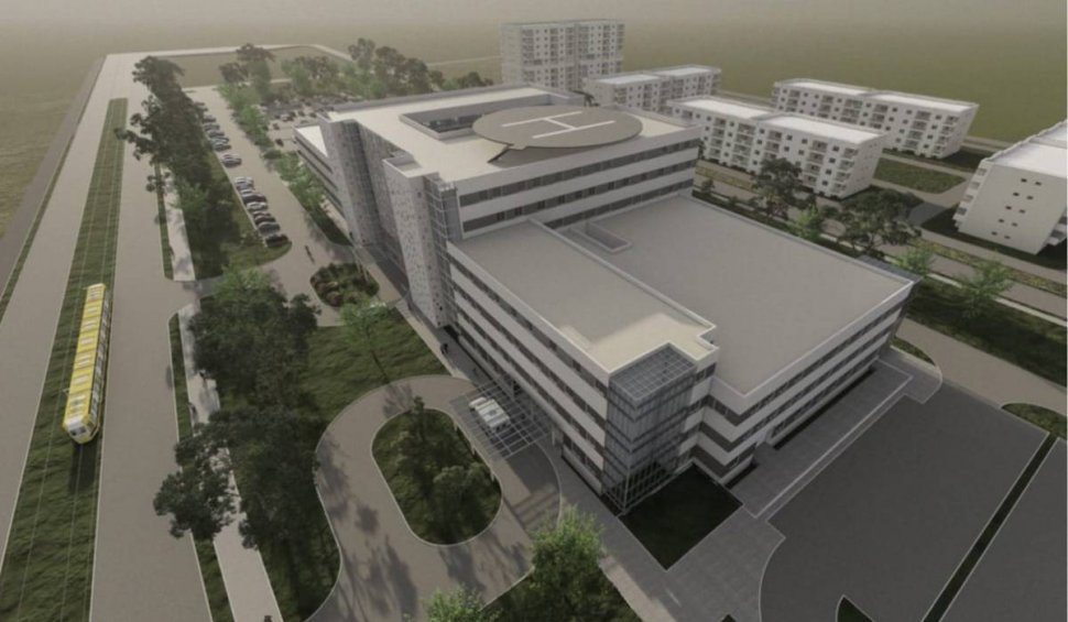 Un spital nou cu 300 de paturi va fi construit în București. Investiția se ridică la 75 de milioane de euro | Data la care va fi inaugurată unitatea sanitară