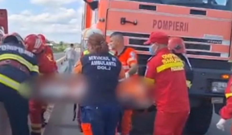 Accident grav pe DN6 | Un drumar a murit, după ce a fost spulberat de un camion  899115