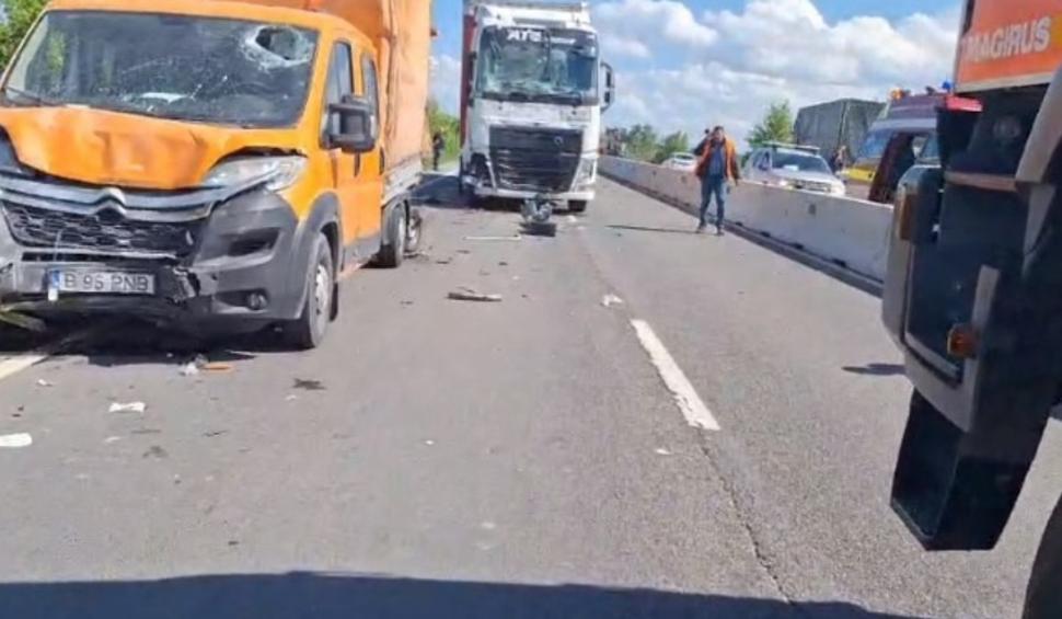 Accident grav pe DN6 | Un drumar a murit, după ce a fost spulberat de un camion  899119