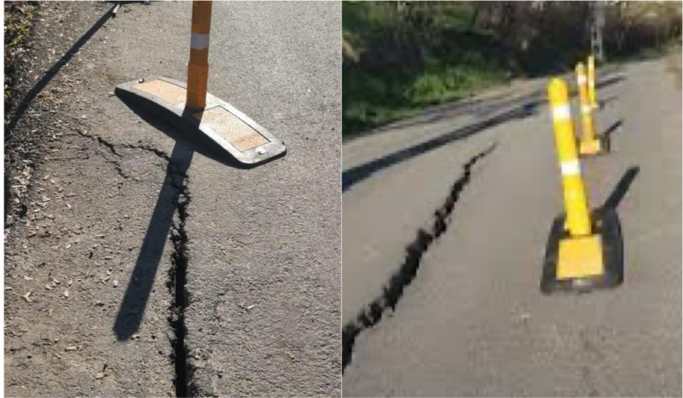 Alunecare de teren în Cluj-Napoca: Traficul este restricționat pe o stradă din oraș