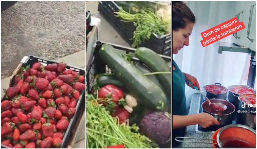 "E mâna a doua pe gratis” | O româncă din Spania găteşte şi se îmbracă cu ce găseşte la gunoi. Reacţia internauţilor
