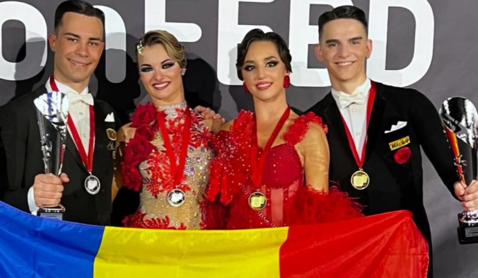 Dublă istorică pentru România: Aur și Argint la Campionatul Mondial de Dans Sportiv din China 899704
