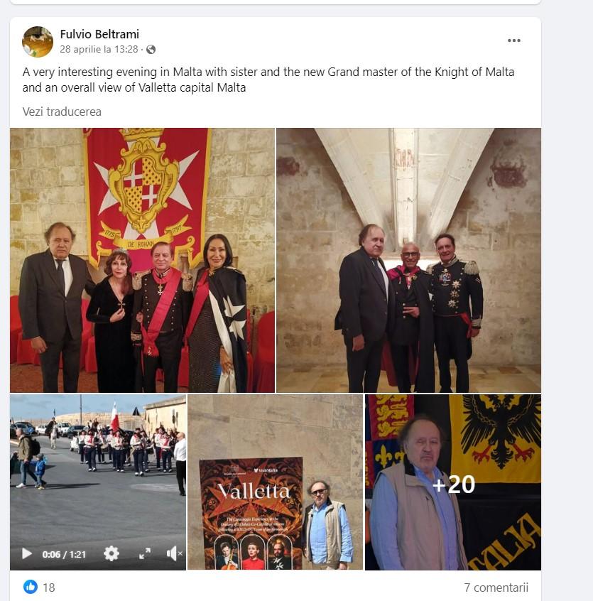 Cavalerii de Malta spun că nu îl cunosc pe "Prinţul Paul al României" 900189