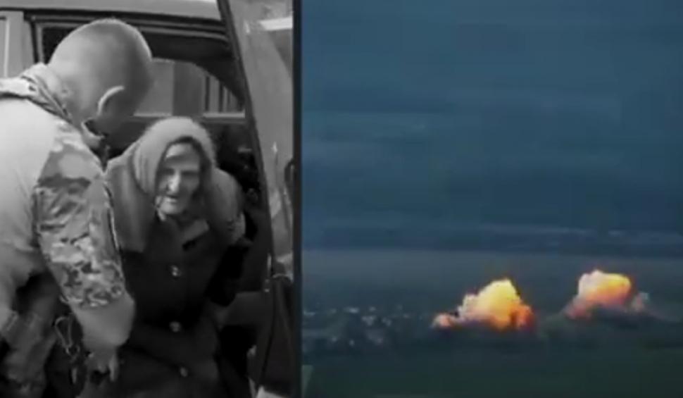 "Nu mi-a mai rămas nimic" | Ea este bunica de 98 de ani din Ucraina care a mers pe jos 10 km, sub bombardamente, pentru a scăpa de ruşi 900215