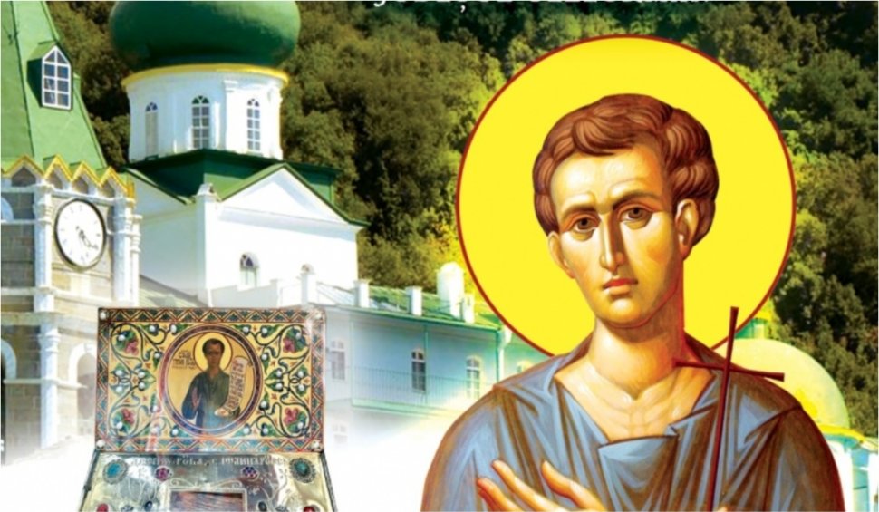 Moaștele Sfântului Ioan Rusul de la Mănăstirea Panteleimon - Athos, pentru prima dată în România: Moment istoric la mănăstirea Pantocrator