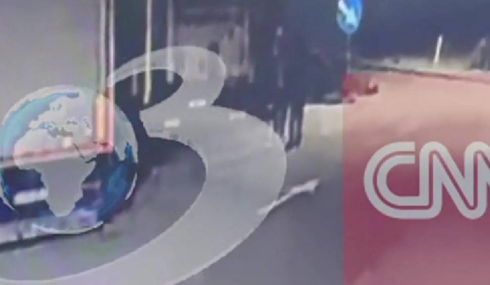 Imagini exclusive: Momentul în care călăuzele filează camioanele dintr-o parcare din Timiş 900497