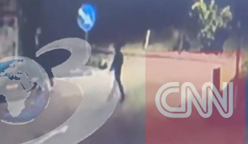 Imagini exclusive: Momentul în care călăuzele filează camioanele dintr-o parcare din Timiş 900501